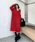Cross Sweater Dress